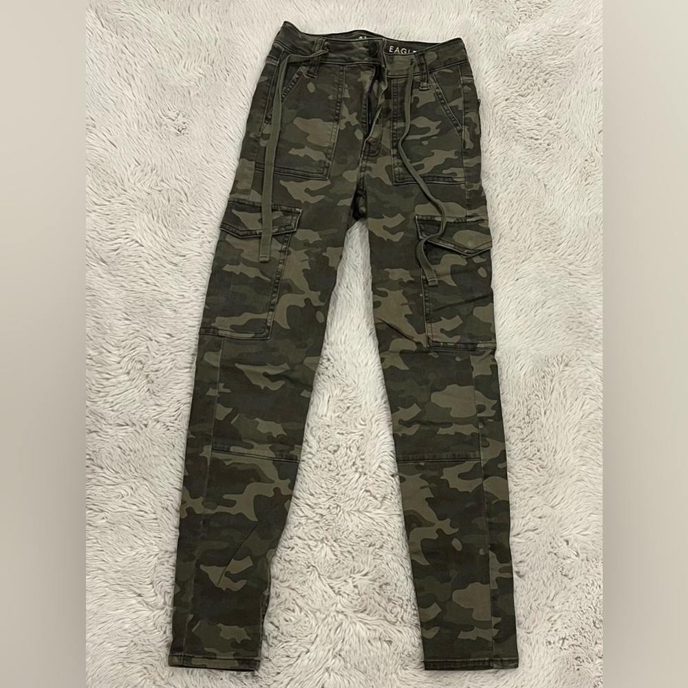 American Eagle Super High Rise Crop Jegging